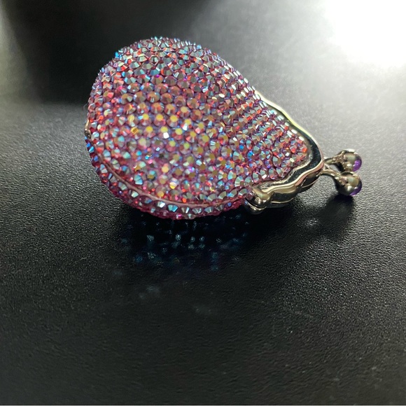 NEW Judith Lieber crystal pill box - NEW - Picture 5 of 5